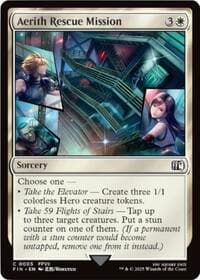 Aerith Rescue Mission - FINAL FANTASY - Magic: The Gathering card