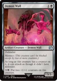 Demon Wall - FINAL FANTASY - Magic: The Gathering card