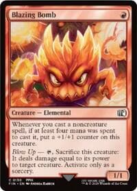 Blazing Bomb - FINAL FANTASY - Magic: The Gathering card