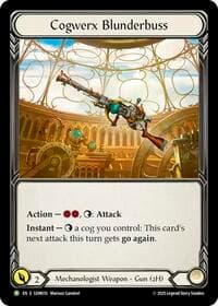 Cogwerx Blunderbuss - GEM Pack 2 - Flesh and Blood TCG card