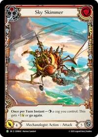 Sky Skimmer (Red) - GEM Pack 2 - Flesh and Blood TCG card