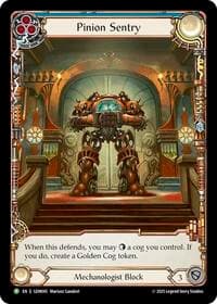 Pinion Sentry - GEM Pack 2 - Flesh and Blood TCG card