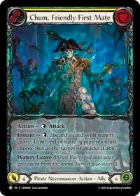 Chum, Friendly First Mate - GEM Pack 2 - Flesh and Blood TCG card