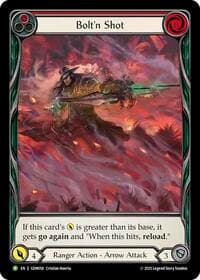 Bolt'n Shot (Red) - GEM Pack 2 - Flesh and Blood TCG card