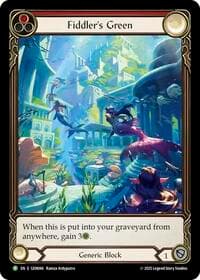Fiddler's Green (Red) - GEM Pack 2 - Flesh and Blood TCG card