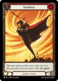 Nimblism (Red) - GEM Pack 2 - Flesh and Blood TCG card