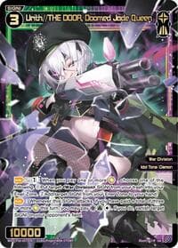 Urith//THE DOOR, Doomed Jade Queen - Legendary DIVA - WIXOSS card