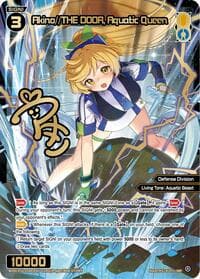Akino//THE DOOR, Aquatic Queen (SRP) - Legendary DIVA - WIXOSS card