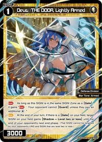 Deus//THE DOOR, Lightly Armed - Legendary DIVA - WIXOSS card