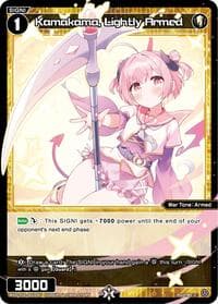 Kamakama, Lightly Armed - Legendary DIVA - WIXOSS card