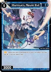 Murmurn, Azure Evil - Legendary DIVA - WIXOSS card
