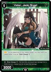Vidar, Jade Angel - Legendary DIVA - WIXOSS card