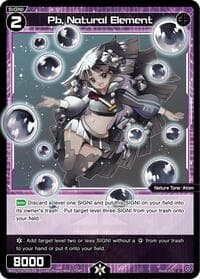 Pb, Natural Element - Legendary DIVA - WIXOSS card