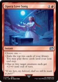 Opera Love Song - FINAL FANTASY - Magic: The Gathering card