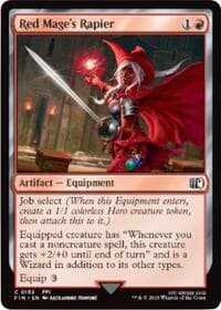 Red Mage's Rapier - FINAL FANTASY - Magic: The Gathering card