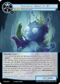 Synthetic Spirit: i-(7) - Ten Oaths of Protopaterpolis' War - Force of Will card