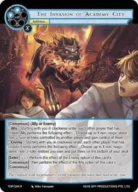 The Invasion of Academy City - Ten Oaths of Protopaterpolis' War - Force of Will card