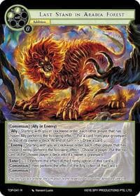 Last Stand in Aradia Forest - Ten Oaths of Protopaterpolis' War - Force of Will card