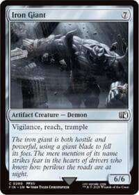 Iron Giant - FINAL FANTASY - Magic: The Gathering card