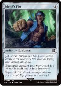 Monk's Fist - FINAL FANTASY - Magic: The Gathering card