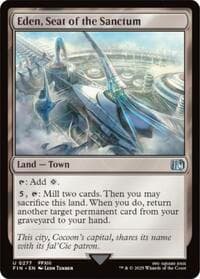 Eden, Seat of the Sanctum - FINAL FANTASY - Magic: The Gathering card