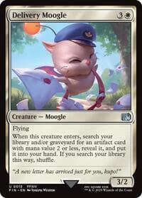 Delivery Moogle - FINAL FANTASY - Magic: The Gathering card