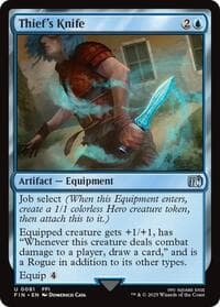 Thief's Knife - FINAL FANTASY - Magic: The Gathering card