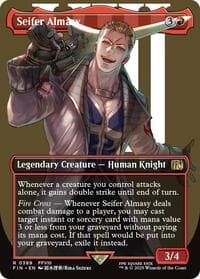 Seifer Almasy (Borderless) - FINAL FANTASY - Magic: The Gathering card