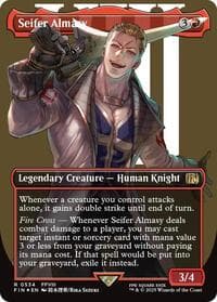 Seifer Almasy (Borderless) (Surge Foil) - FINAL FANTASY - Magic: The Gathering card