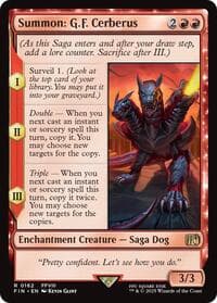 Summon: G.F. Cerberus - FINAL FANTASY - Magic: The Gathering card