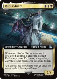 Rufus Shinra (Extended Art) - FINAL FANTASY - Magic: The Gathering card