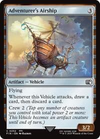 Adventurer's Airship - FINAL FANTASY - Magic: The Gathering card