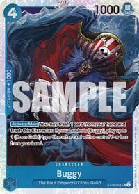 Buggy - ST-25: Starter Deck 25 BLUE Buggy - One Piece Card Game card