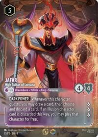 Jafar - High Sultan of Lorcana (Store Championship) - Disney Lorcana Promo Cards - Disney Lorcana card