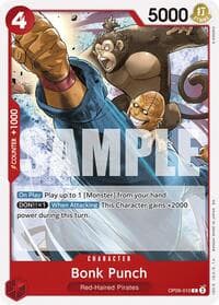 Bonk Punch (Reprint) - ST-23: Starter Deck 23 RED Shanks - One Piece Card Game card