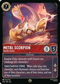 Metal Scorpion - Deadly Statue - Illumineer's Quest: Palace Heist - Disney Lorcana card