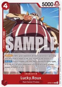 Lucky.Roux (Reprint) - ST-23: Starter Deck 23 RED Shanks - One Piece Card Game card