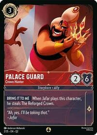 Palace Guard - Crown Hunter - Illumineer's Quest: Palace Heist - Disney Lorcana card