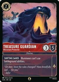 Treasure Guardian - Illusionary Protector - Illumineer's Quest: Palace Heist - Disney Lorcana card
