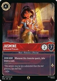 Jasmine - Ephemeral Princess - Illumineer's Quest: Palace Heist - Disney Lorcana card