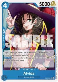 Alvida - ST-25: Starter Deck 25 BLUE Buggy - One Piece Card Game card