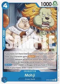 Mohji - ST-25: Starter Deck 25 BLUE Buggy - One Piece Card Game card