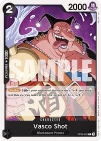 Vasco Shot (Reprint) - ST-27: Starter Deck 27 BLACK Marshall.D.Teach - One Piece Card Game card