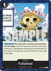 Fullalead (Reprint) - ST-27: Starter Deck 27 BLACK Marshall.D.Teach - One Piece Card Game card