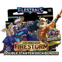 Firestorm - Hermes vs. Zeus Double Starter Deck Bundle with 4 Packs - Divine Champions: Firestorm Starter Decks - Elestrals card
