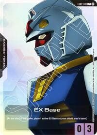 EX Base (EXBP-001) (Edition Beta Early Trial Event) - Promotional EX Base Tokens - Gundam Card Game card