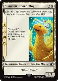 Summon: Choco/Mog - FINAL FANTASY - Magic: The Gathering card