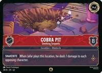 Cobra Pit - Seething Serpents - Illumineer's Quest: Palace Heist - Disney Lorcana card