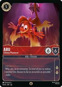 Abu - Cheeky Phantasm - Illumineer's Quest: Palace Heist - Disney Lorcana card