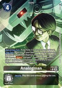 Analogman (Alternate Art) - Versus Monsters - Digimon Card Game card